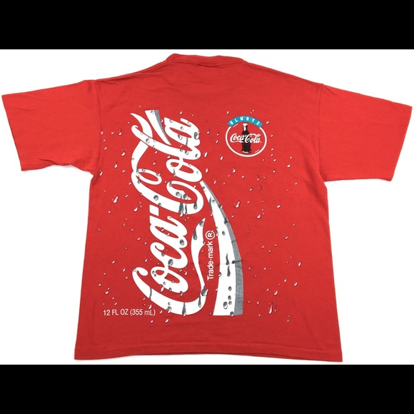 1994 CocaCola All Over Print Graphic Single Stitch - Picture 2 of 8